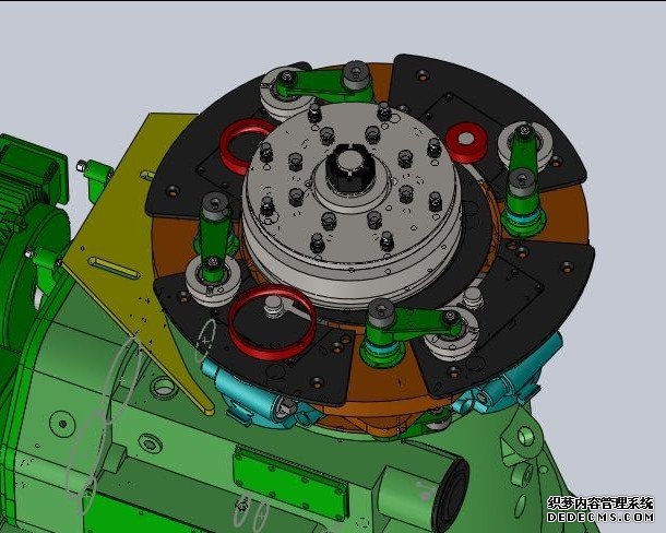 rings rolling machine-four working station